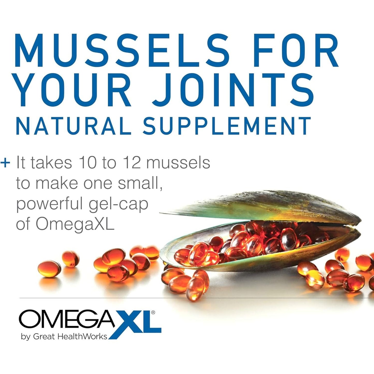 Natural Joint Relief Softgels with Omega 3