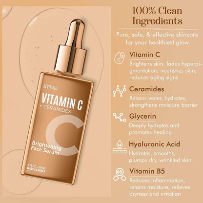 Nourishing Vitamin C Face Serum for Glowing Skin