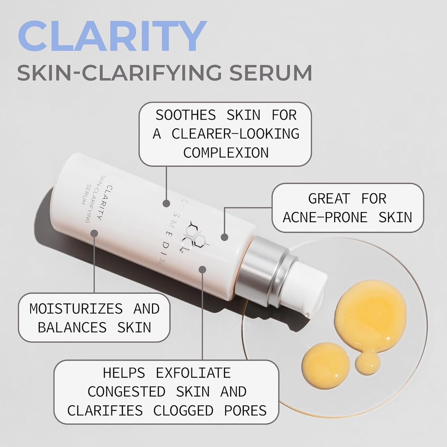Clear Skin Serum for Acne and Pore Minimizer