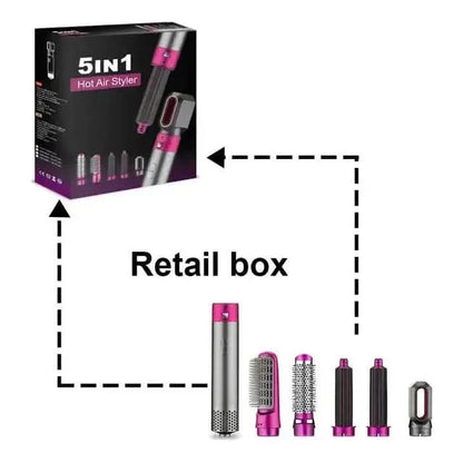Multi Function Hair Curler and Dryer Set