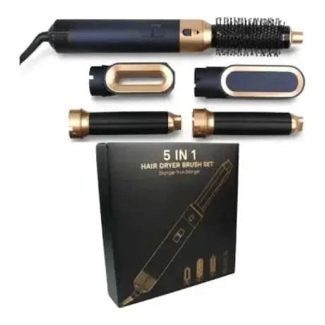 All-in-One Hair Curler and Straightener Set