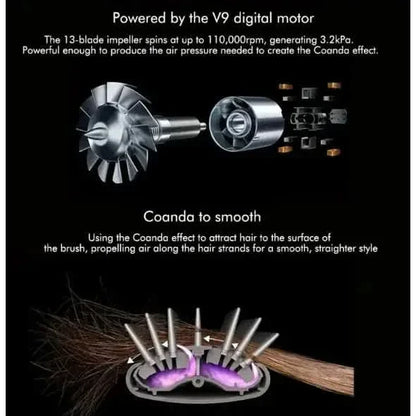 All-in-One Hair Curler and Straightener Set