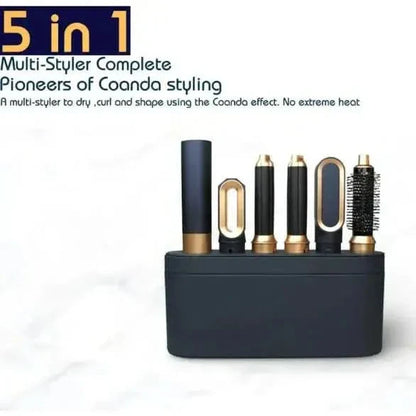 All-in-One Hair Curler and Straightener Set