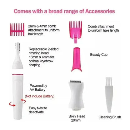 Easy 5 in 1 Hair Remover Kit