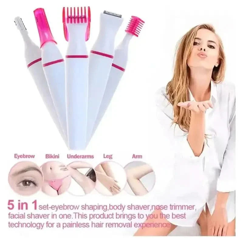 Easy 5 in 1 Hair Remover Kit