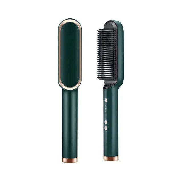Easy-to-Use Electric Hair Straightening Brush for Smooth Hair