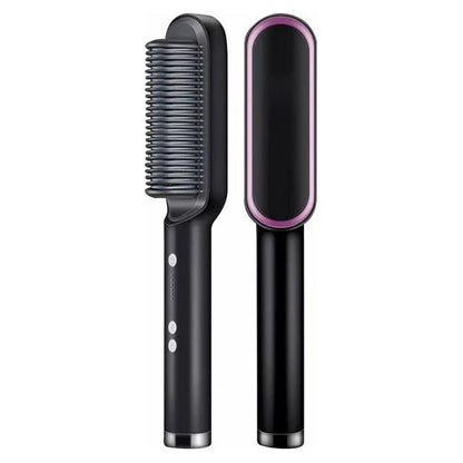 Easy-to-Use Electric Hair Straightening Brush for Smooth Hair