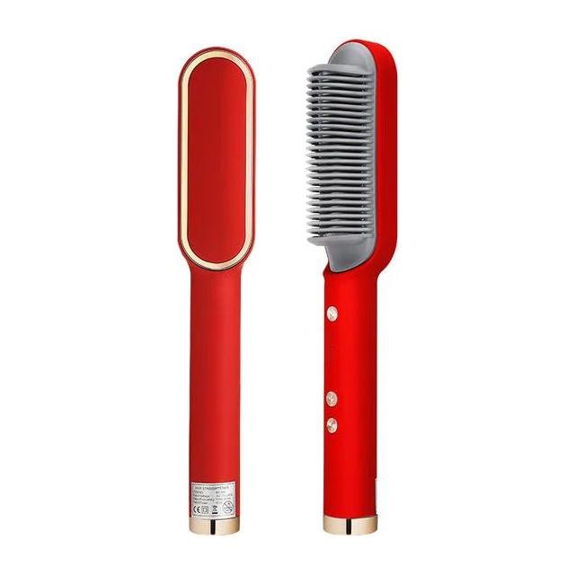 Easy-to-Use Electric Hair Straightening Brush for Smooth Hair