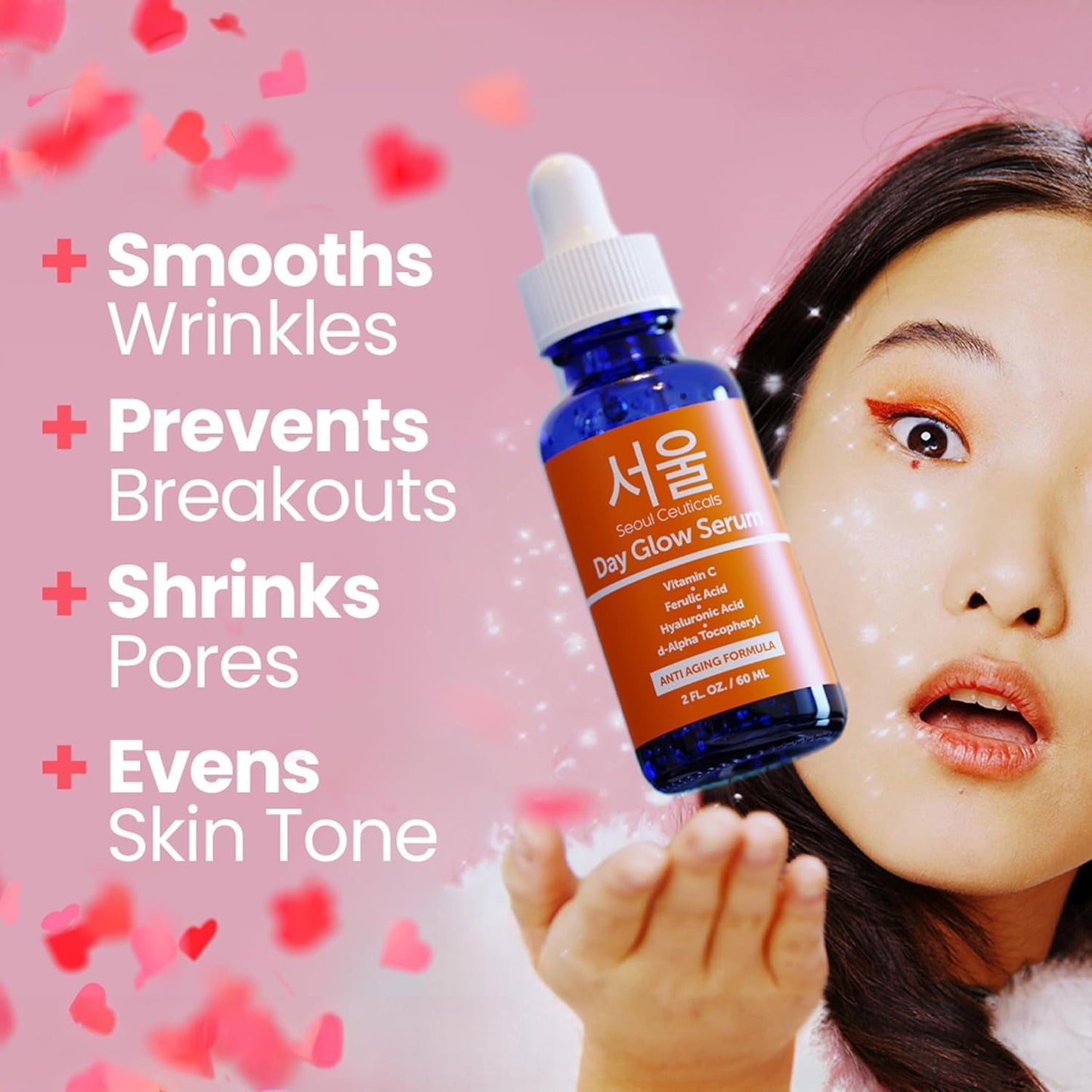 Natural Vitamin C Face Serum 60ml Brightening Anti Aging Treatment