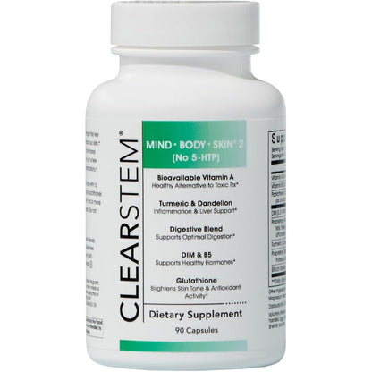 Natural Acne Relief Supplement Capsules - Mycosmeticslondon