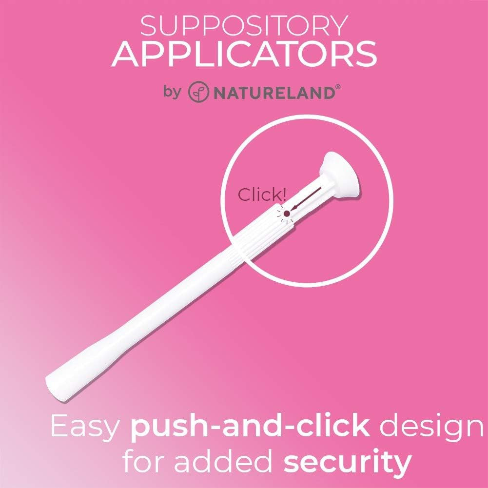 Gentle Vaginal Suppository Applicators - 40 Pack, Soft Tip