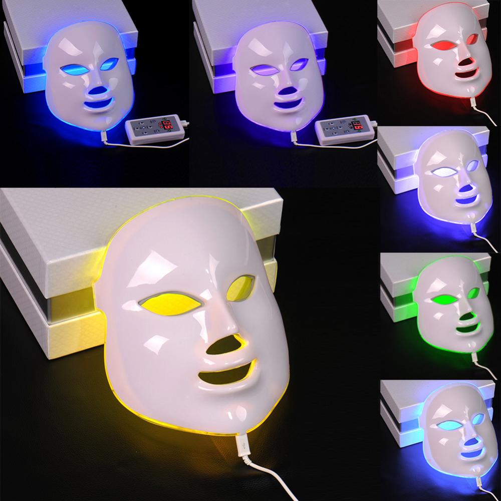 Colorful LED Face Mask - Advanced Skin Renewal Device