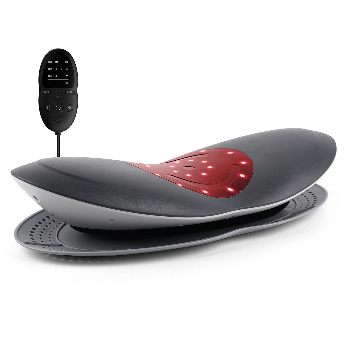 Heated Back Support Belt with Air Massage Therapy - Mycosmeticslondon