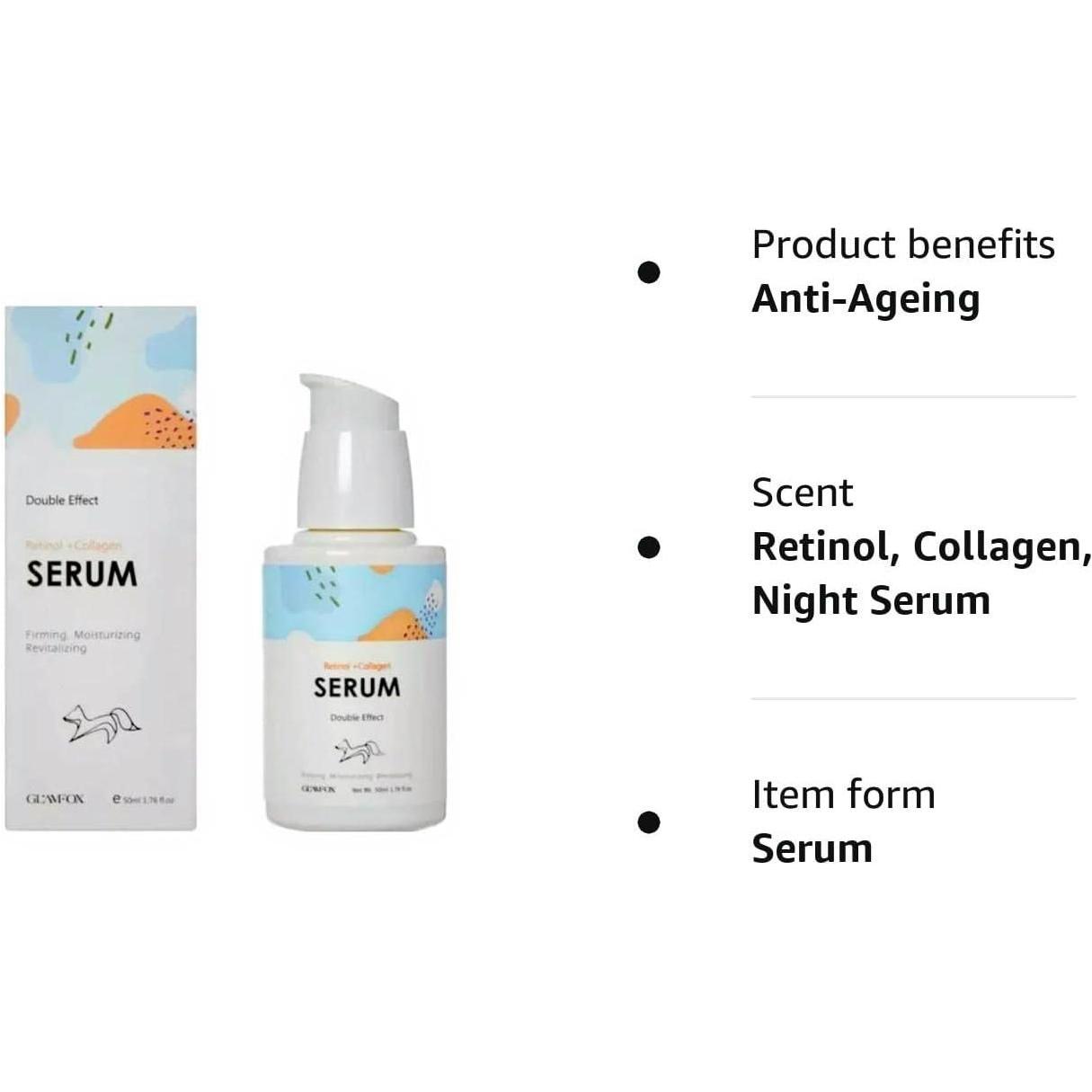 Anti Ageing Night Serum with Retinol and Collagen - Mycosmeticslondon