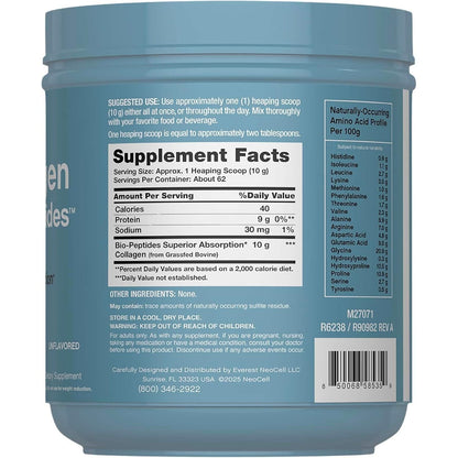 Natural Collagen Peptide Protein Powder for Glowing Skin