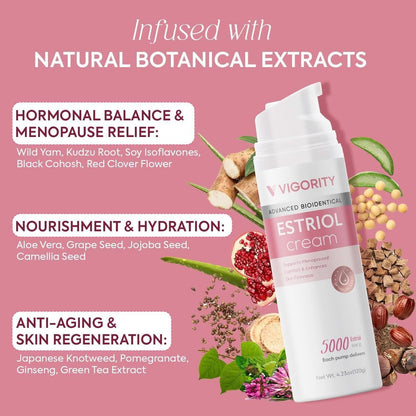 Natural Estriol Moisturizing Cream 120g