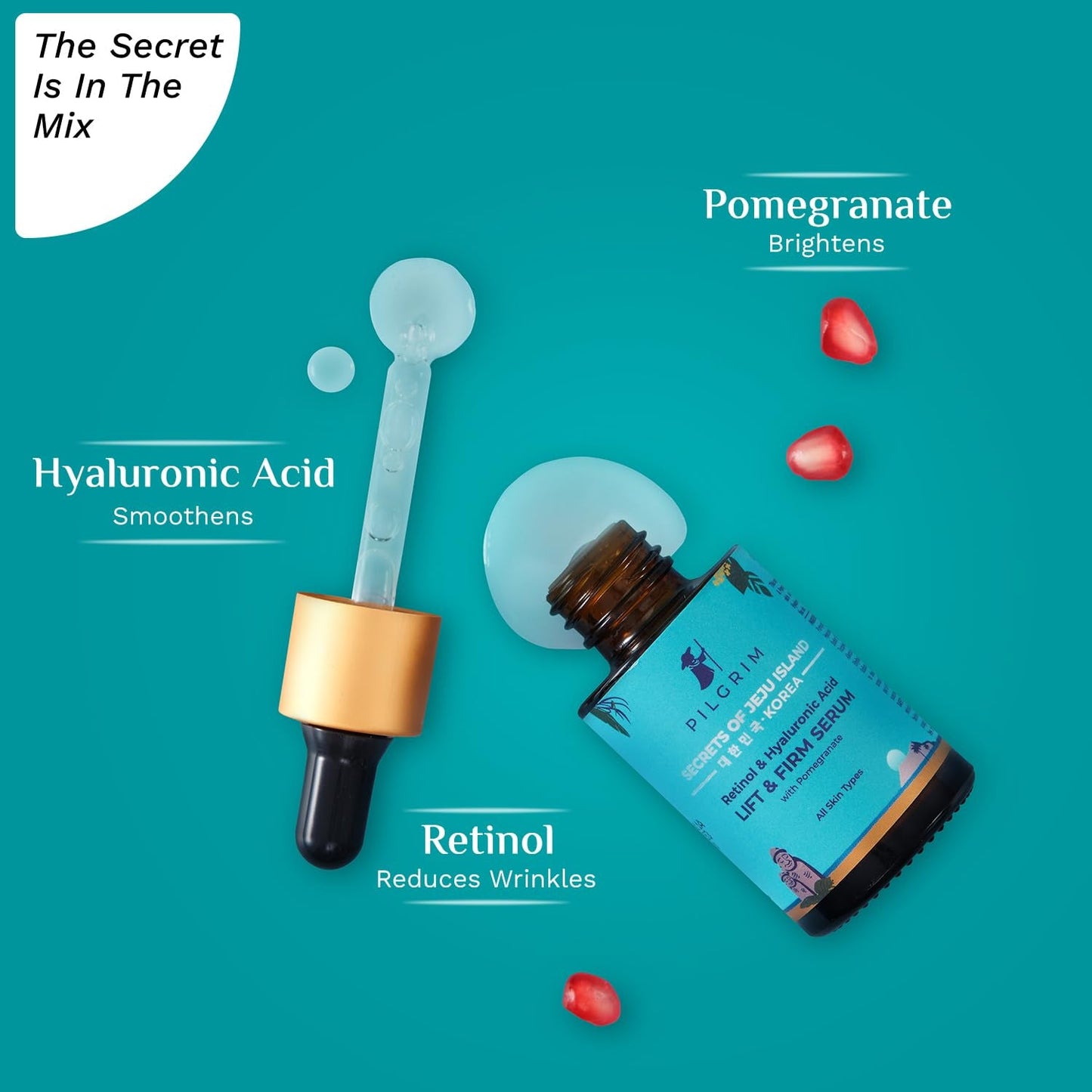Anti Aging Retinol Face Serum for Firming and Hydration