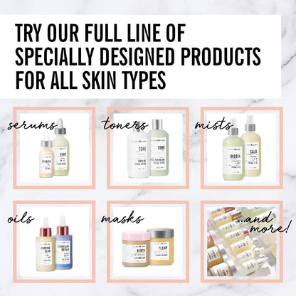 Natural Glow Face Serum with Vitamin C & Magnesium
