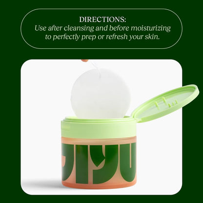 Glowing Skin Toner Pads - 100 Count | Korean Beauty Face Wipes