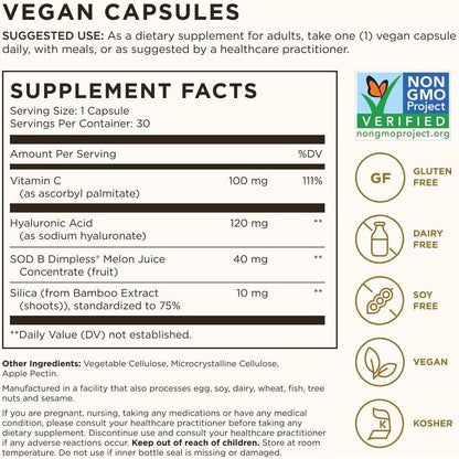 Anti Aging Cellulite Reducer 30 Caps - Firm Skin