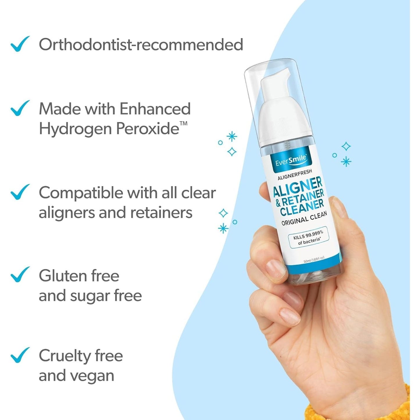 Minty Fresh Aligner Cleaning Solution 50ml