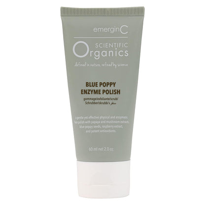 Natural Blue Poppy Face Exfoliator & Brightening Scrub - Mycosmeticslondon