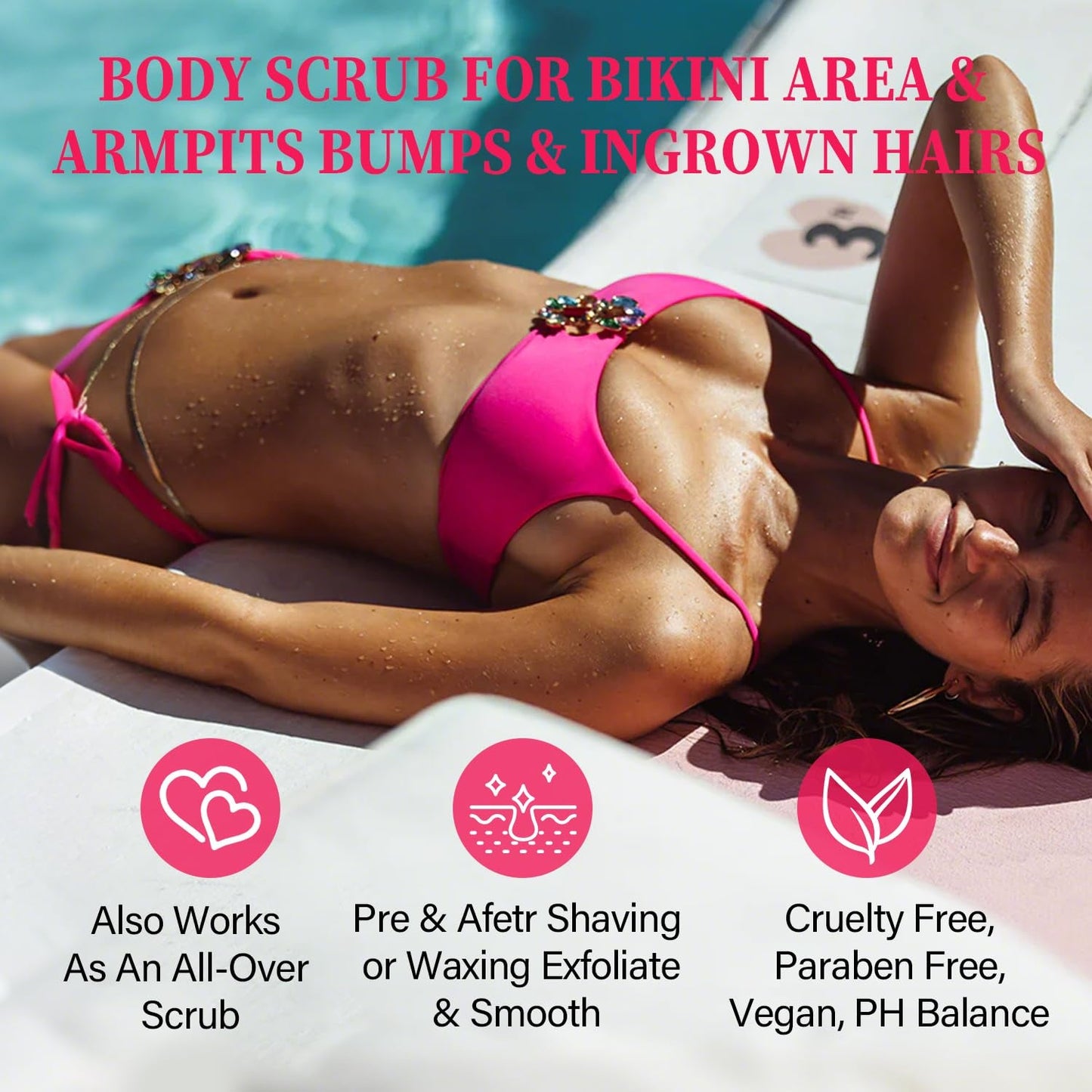 Gentle Exfoliating Body Scrub for Soft Skin 220g
