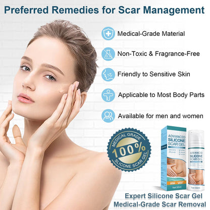 Effective Silicone Scar Cream 50ml - Fade Scars