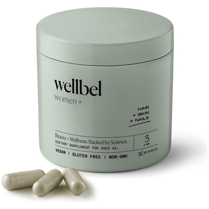 Natural Hair Skin Nails Vitamins for Women Over 40 - Mycosmeticslondon