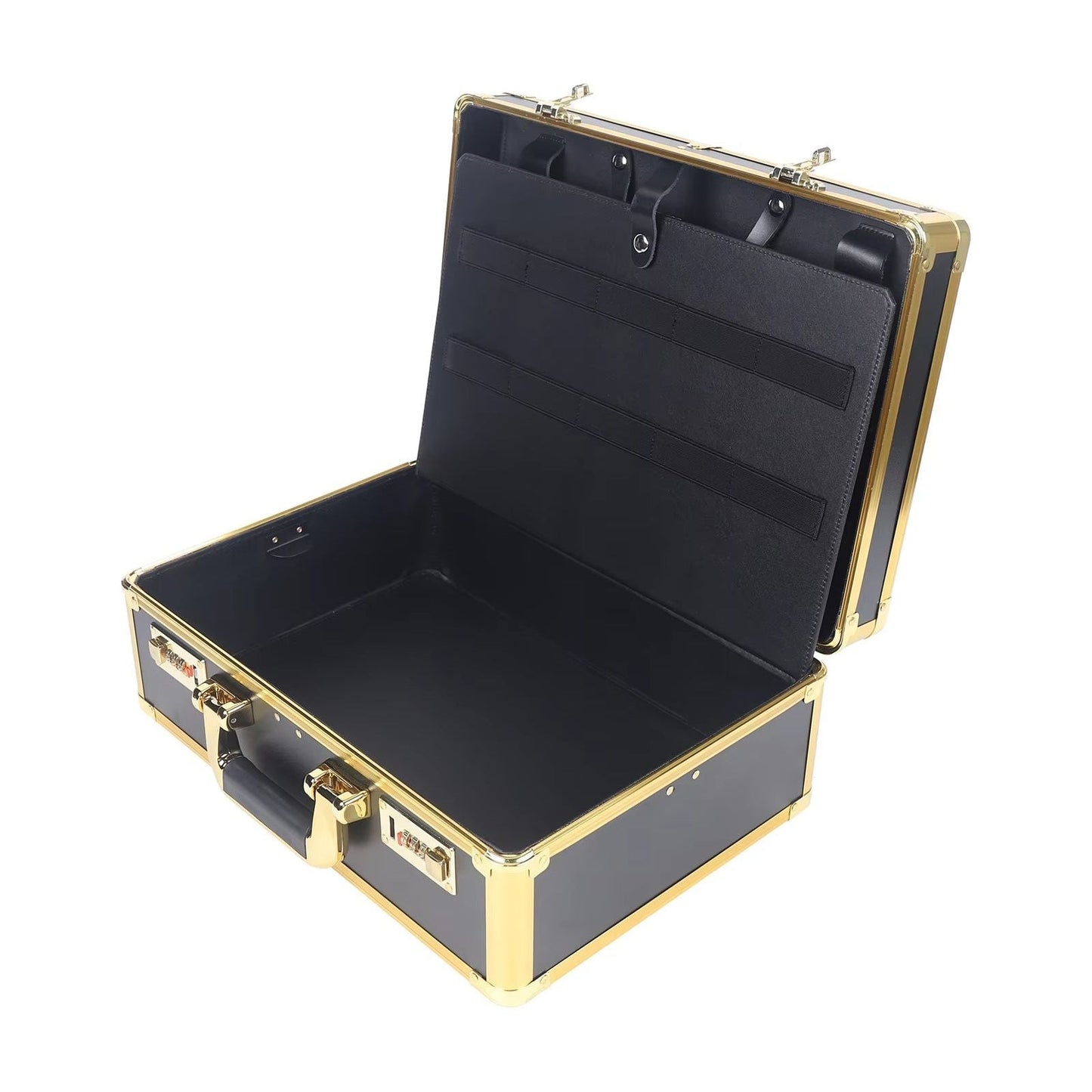 Luxury Crystal Extra Large Hair Stylist Box Gold
