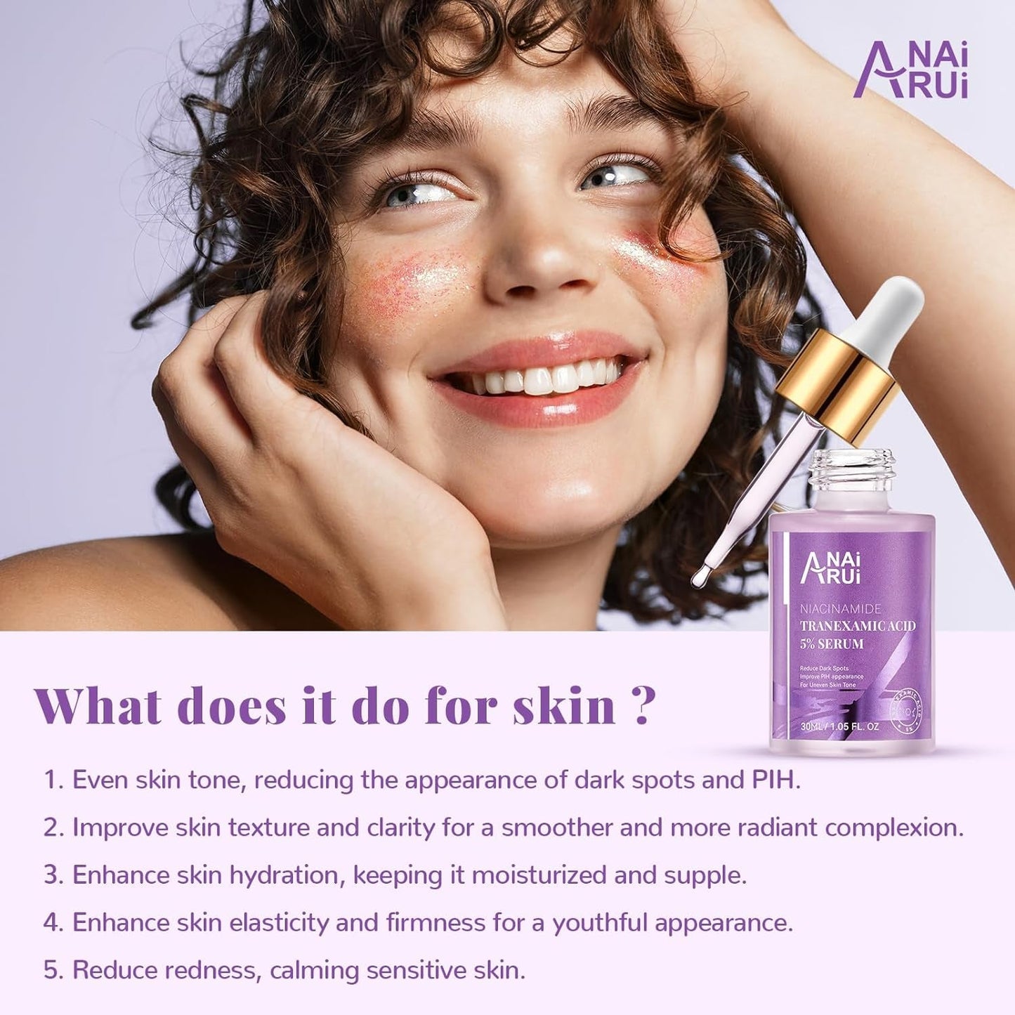Glowing Skin Serum - Dark Spot Remover & Brightener
