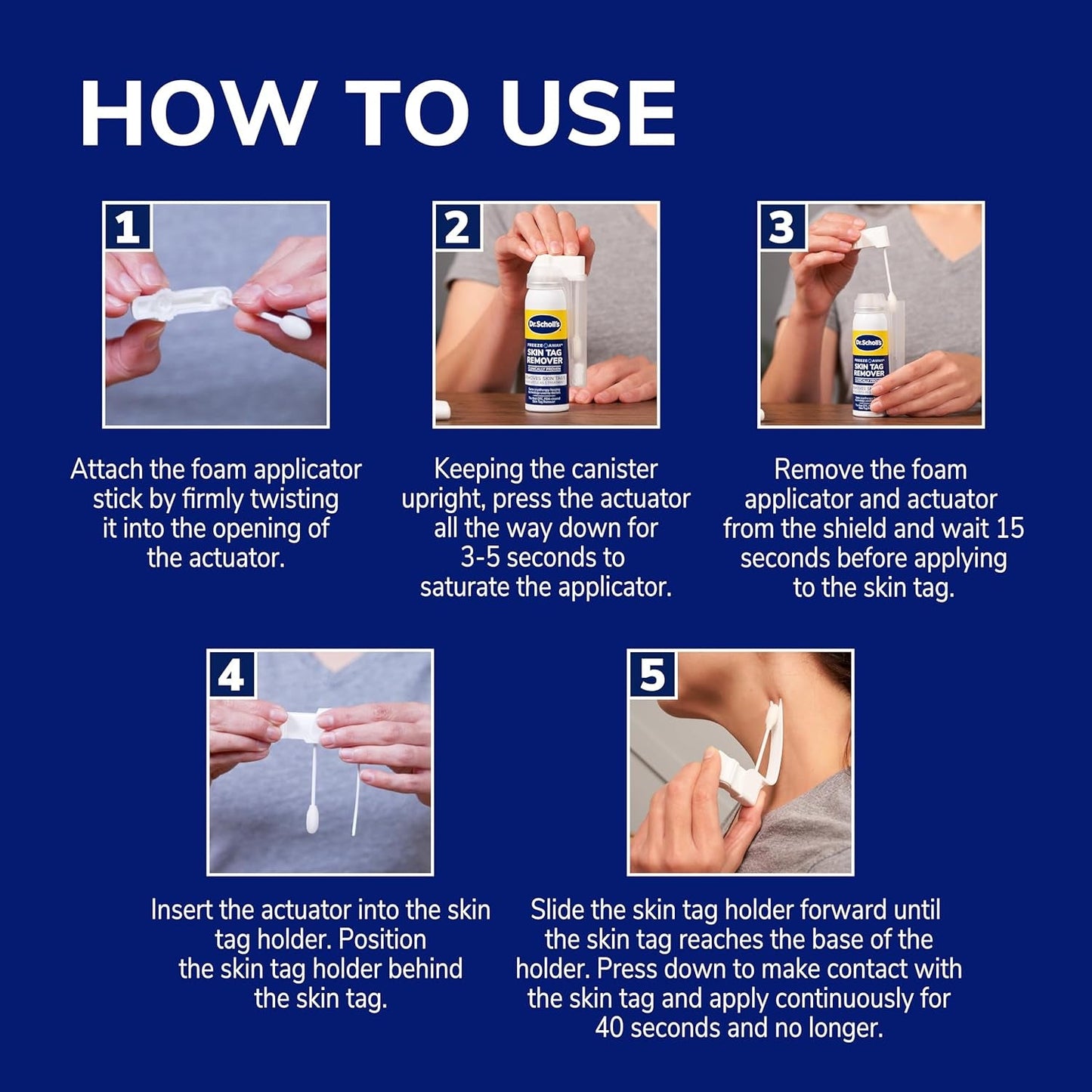 Fast Skin Tag Remover Kit, 8 Treatments