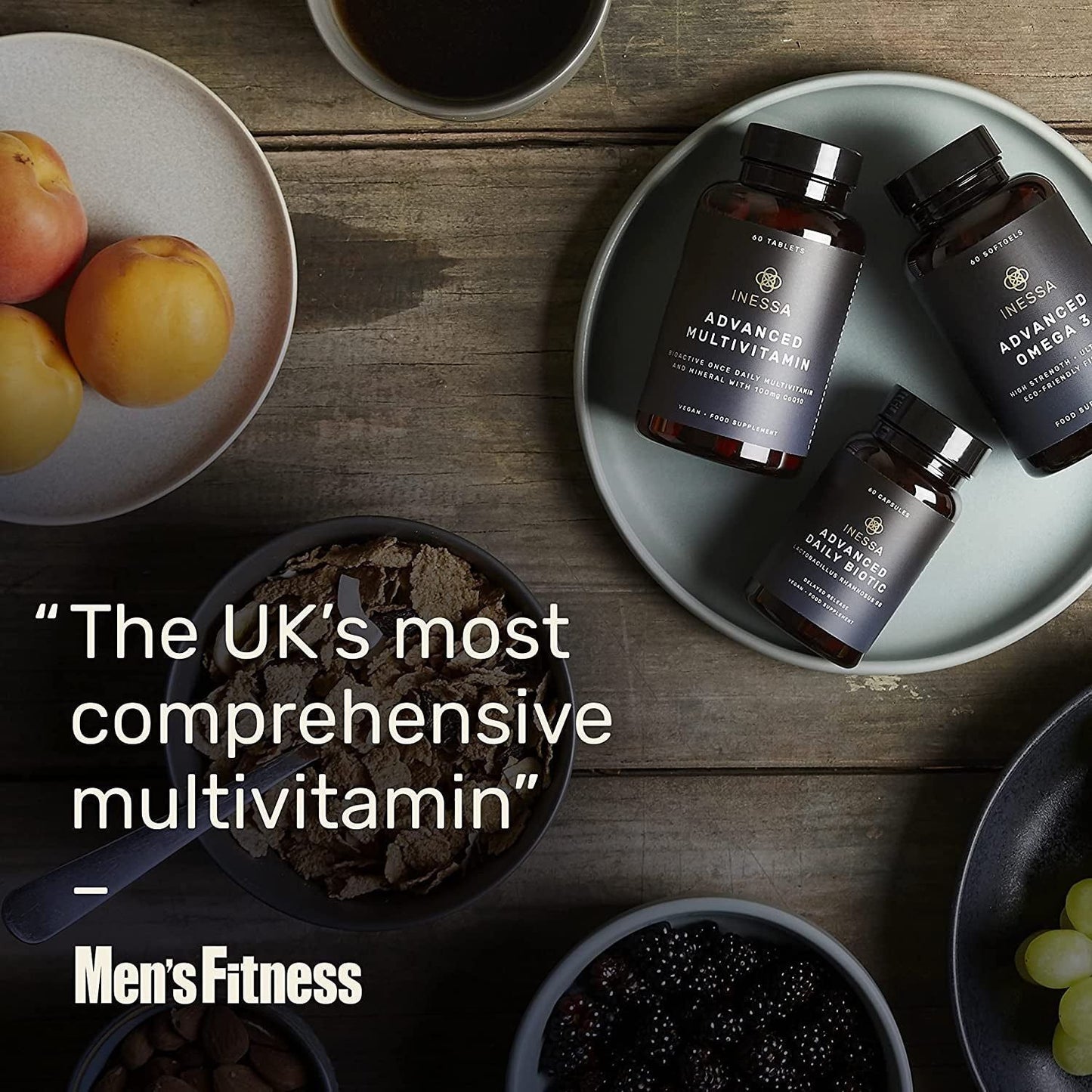 Premium Multivitamin with CoQ10 and Vitamin D3 Booster