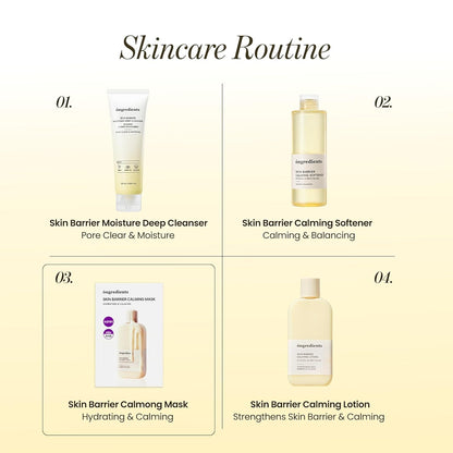 Gentle Soothing Face Mask Pack - 6 Hydrating Sheets