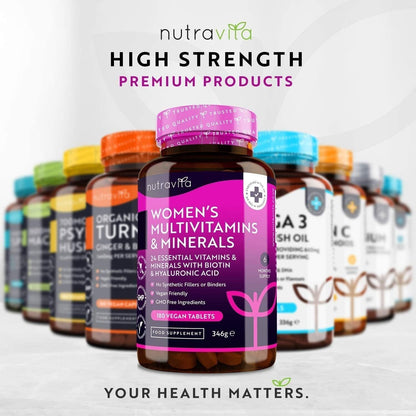 Essential Women's Daily Vitamins and Minerals Tablets