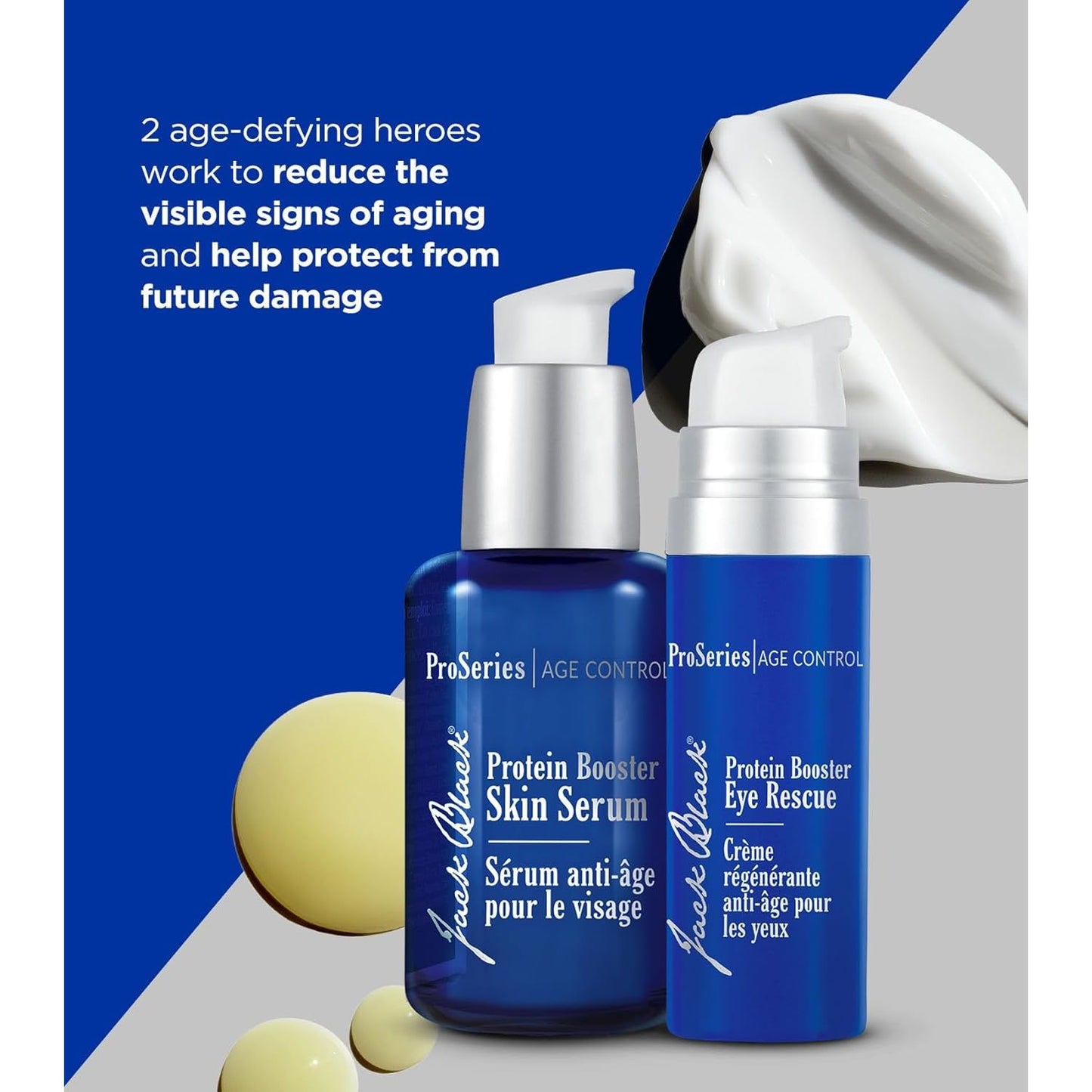Anti Aging Skin Care Kit, 2 Piece, Serum & Eye Cream