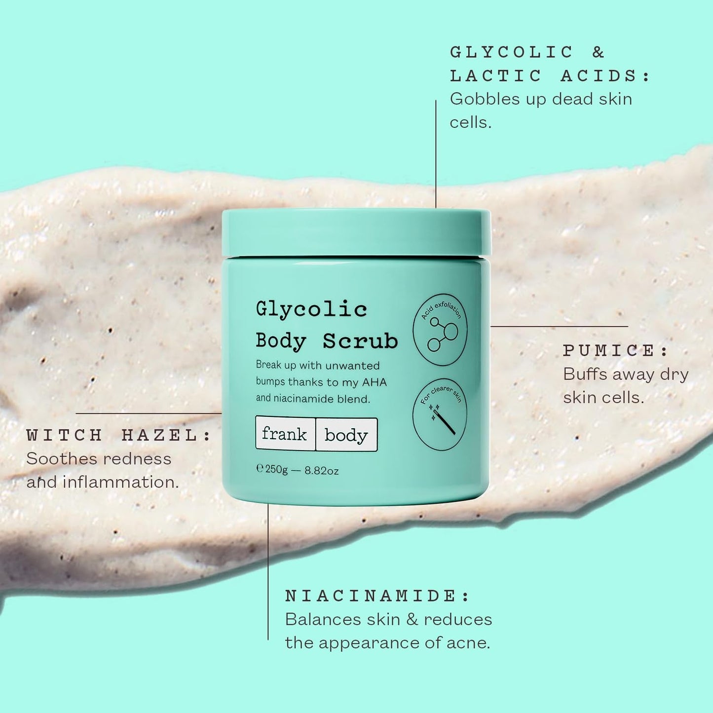 Exfoliating Body Scrub for Glowing Skin