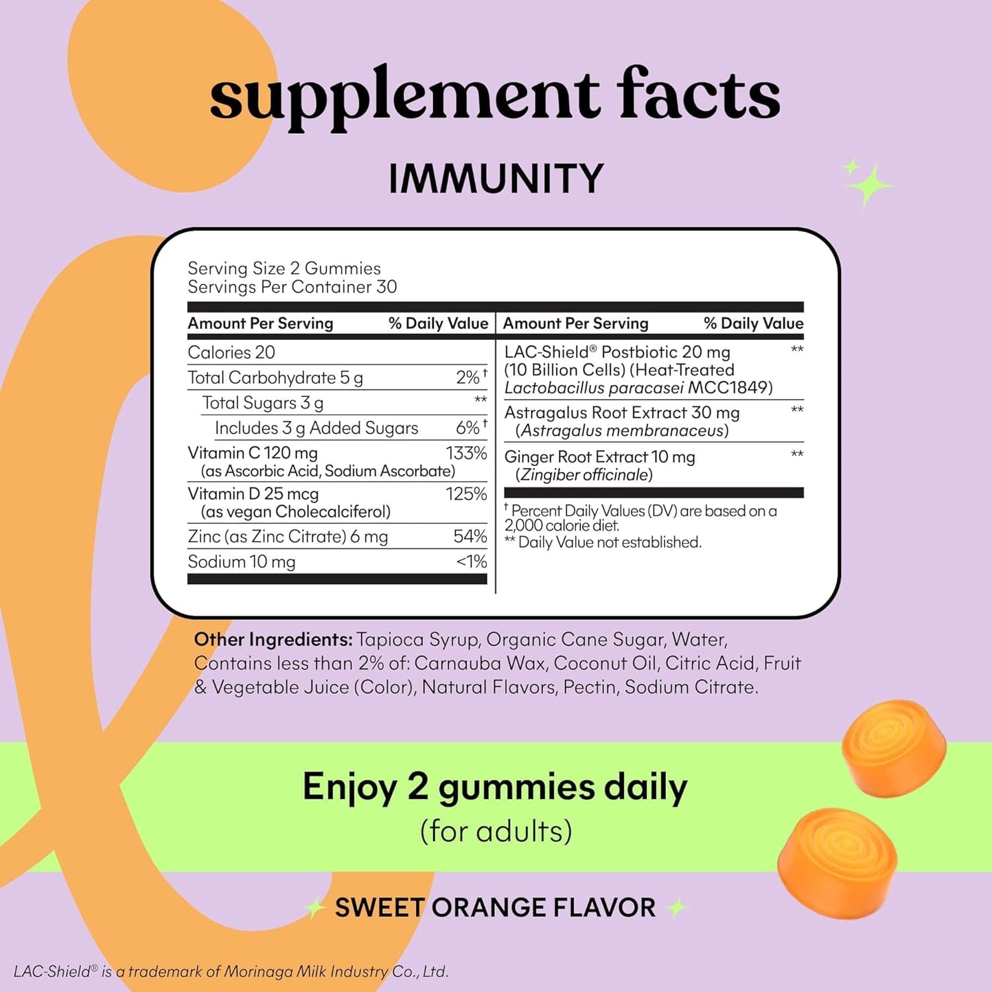 Vitality Boost Daily Immune Gummies with Vitamins