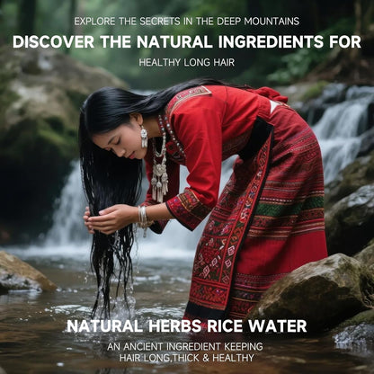Nourishing Rice Water Hair Serum for Thicker Hair