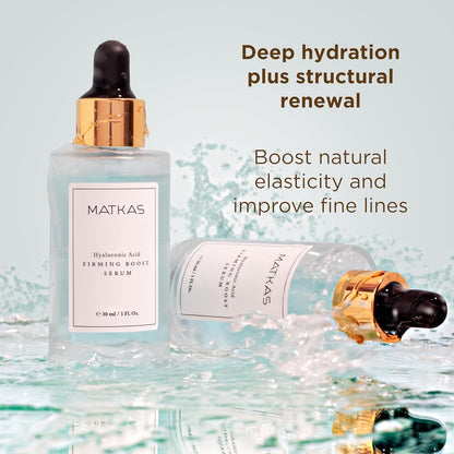 Plumping Hyaluronic Face Serum for Glowing Skin