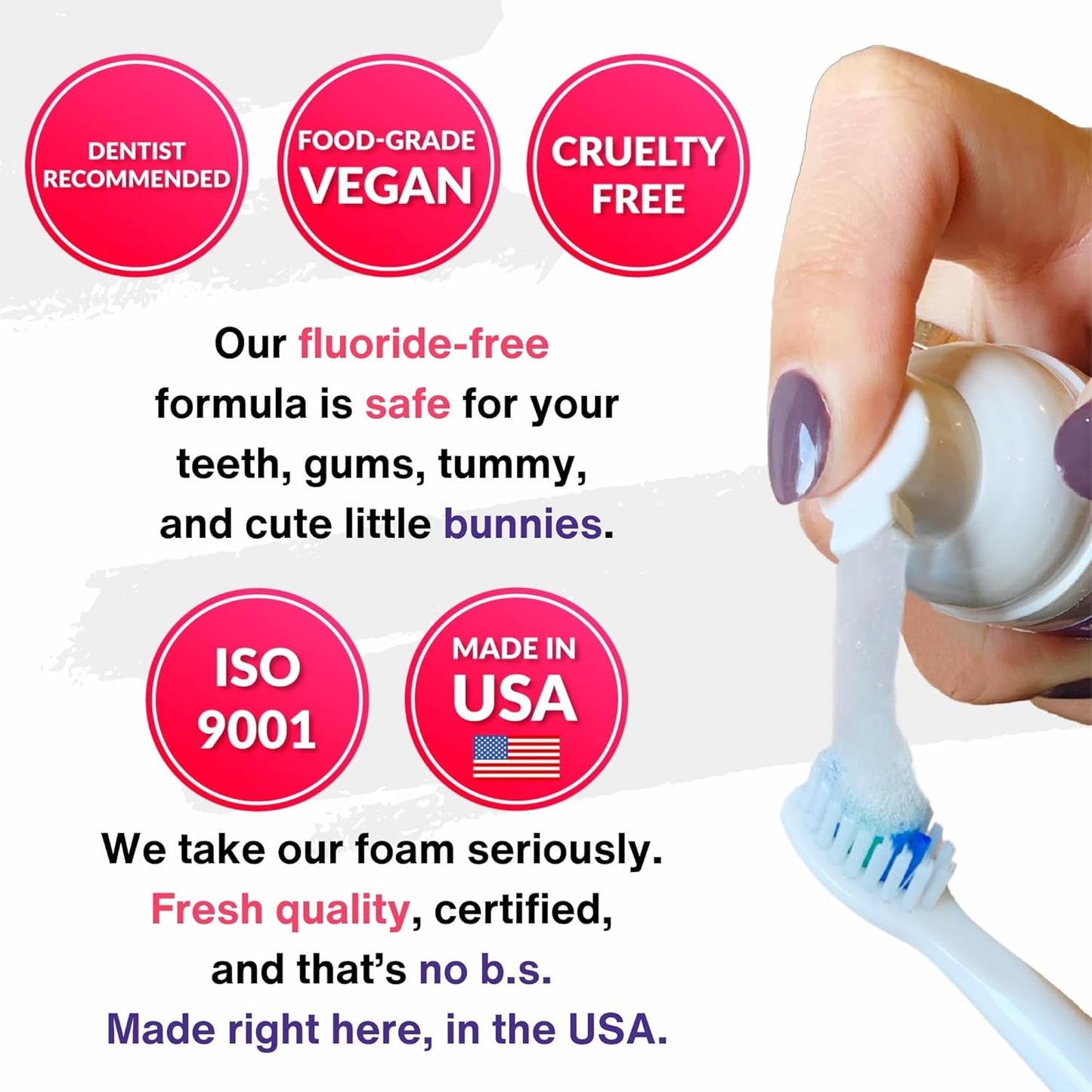 Effective 2-in-1 Aligner Cleaner and Teeth Whitening Foam
