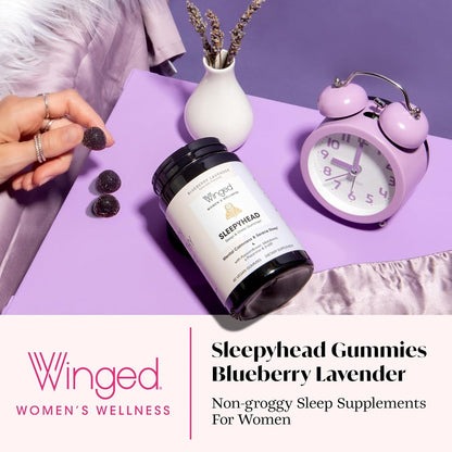 Relaxing Sleep Aid Gummies for Women - Natural Melatonin