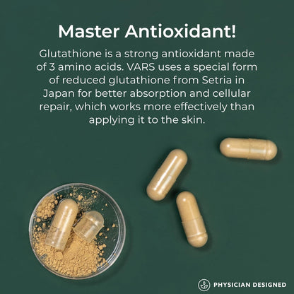 Powerful Glutathione Supplement Capsules 60 Count