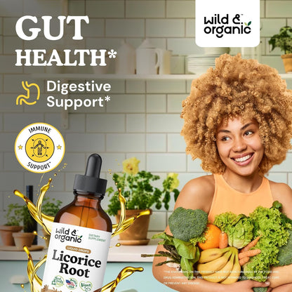 Natural Licorice Root Extract Drops