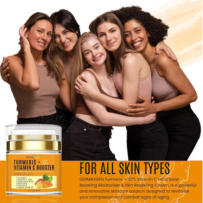 Natural Turmeric Face Cream with Vitamin C - 50ml
