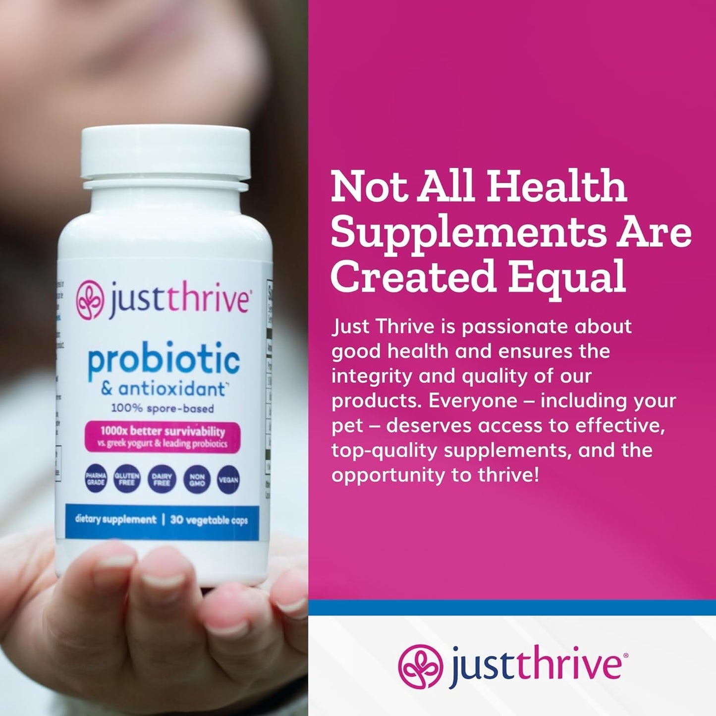 Effective Probiotics & Antioxidants Gut Health Supplement