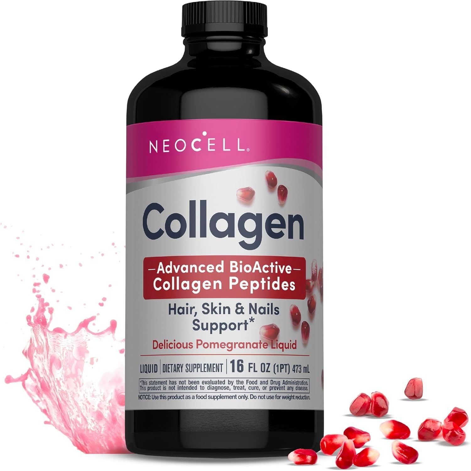 Collagen 473ml - Glowing Skin And Healthy Hair - Mycosmeticslondon