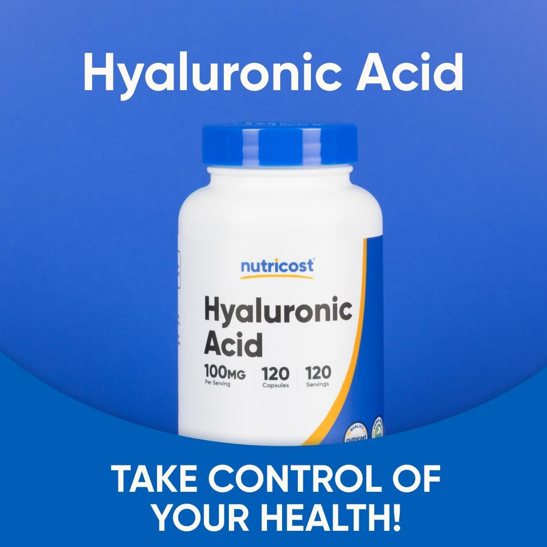 Natural Hyaluronic Acid Supplement 120 Caps