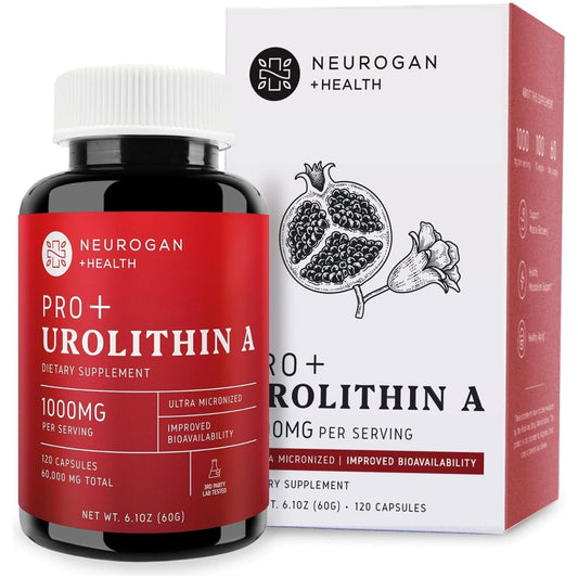 Premium Urolithin A Supplement - 120 Capsules for Muscle Support - Mycosmeticslondon