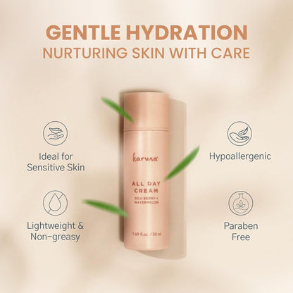 Gentle Daily Face Cream 50ml | Hydrating Moisturizer for Soft Skin